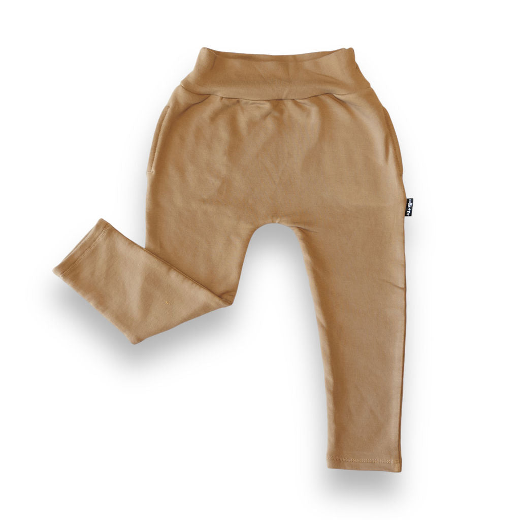 Harem Pants in Mocha - Natural CuteNest