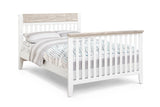 Hayes 4-in-1 Convertible Crib White/Natural - Natural CuteNest