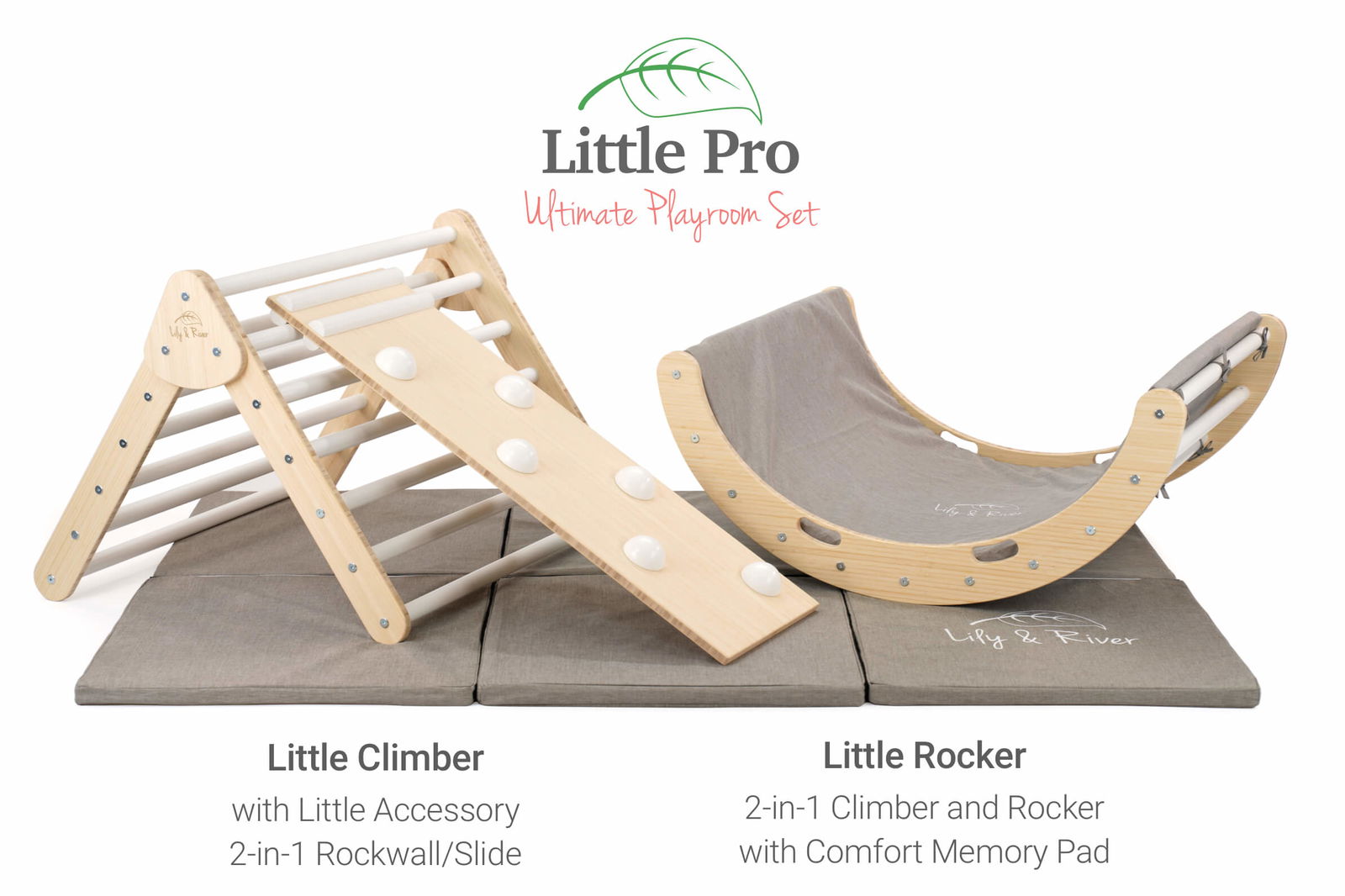 Little Pro Playset - Natural CuteNest