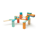 Magnetic Wooden Blocks 24-Piece Set - Natural CuteNest