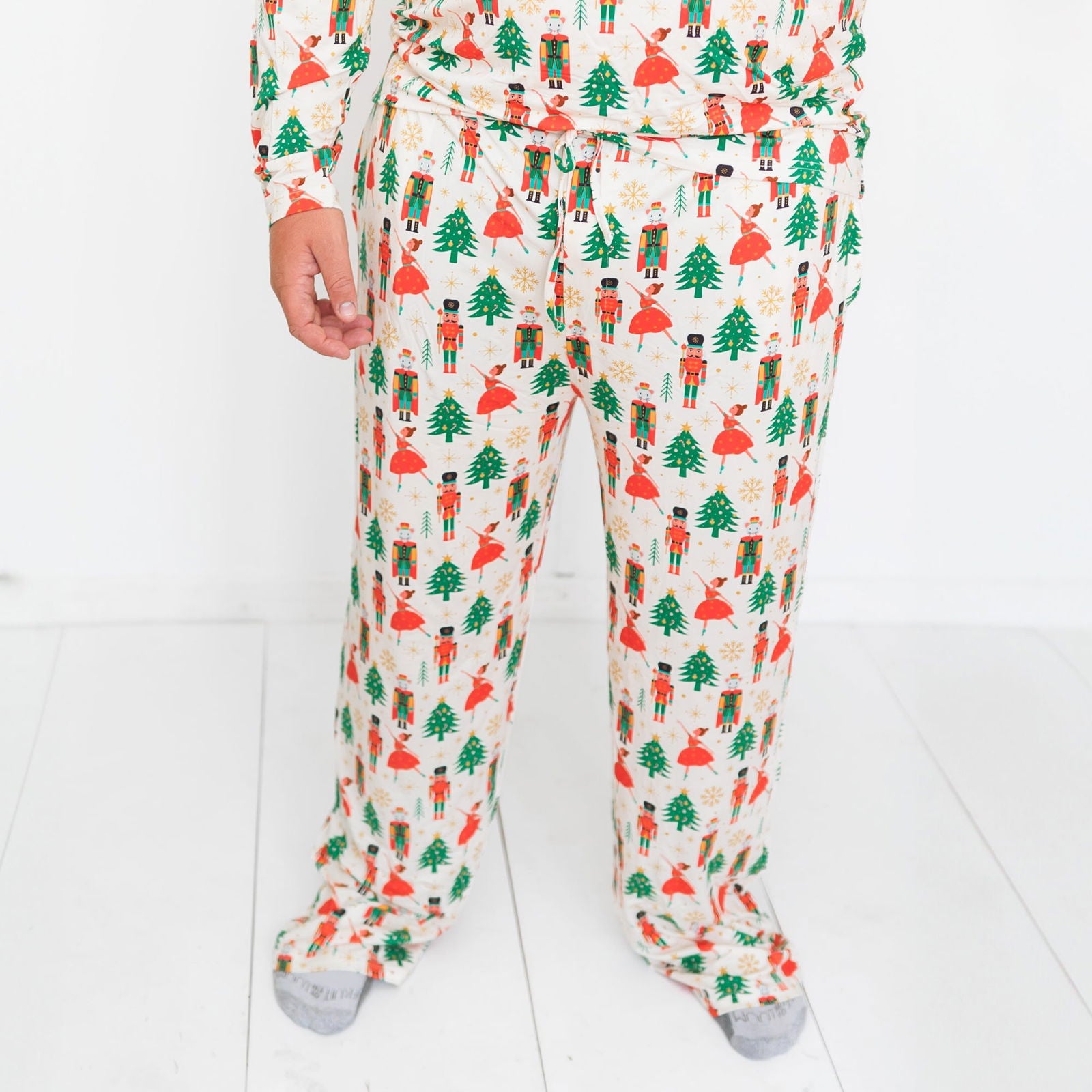 Men's Pajama Set in Nutcracker - Natural CuteNest