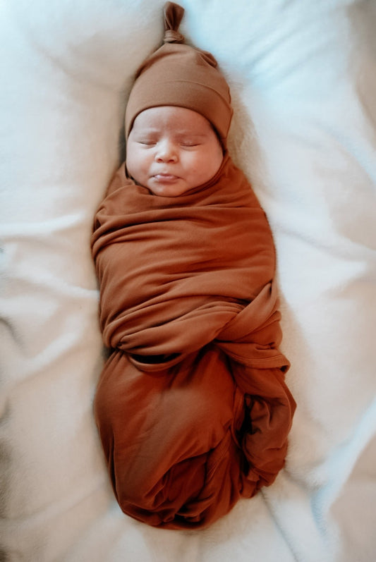 Bamboo Blanket - Caramel