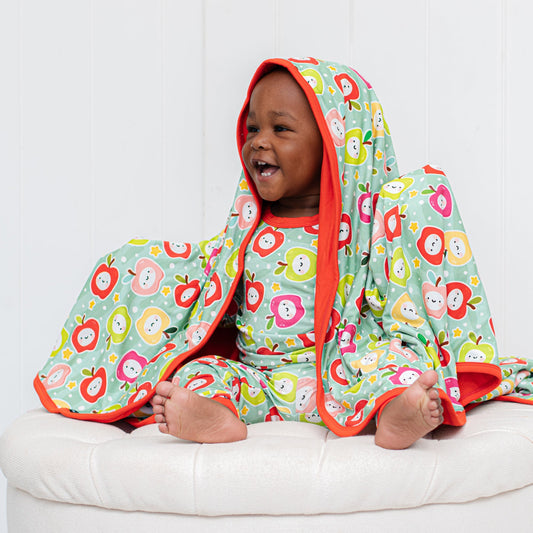 3 Layer Oversized Cozy Blanket - Kawaii Apple