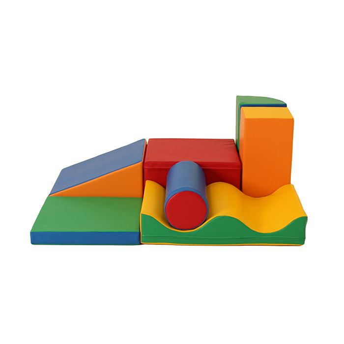 Soft Play Activity Set - Discoverer-Climber-IGLU Soft Play-white-M (39.4"x31.6")-Natural CuteNest