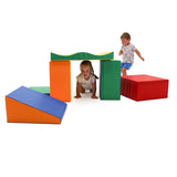 Soft Play Activity Set - Discoverer-Climber-IGLU Soft Play-white-M (39.4"x31.6")-Natural CuteNest