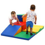 Soft Play Activity Set - Discoverer-Climber-IGLU Soft Play-white-M (39.4"x31.6")-Natural CuteNest