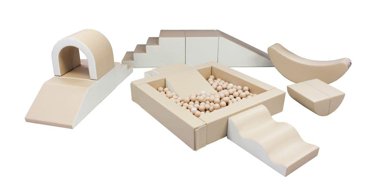 Soft Play Party Set-Building-IGLU Soft Play-white-Natural CuteNest