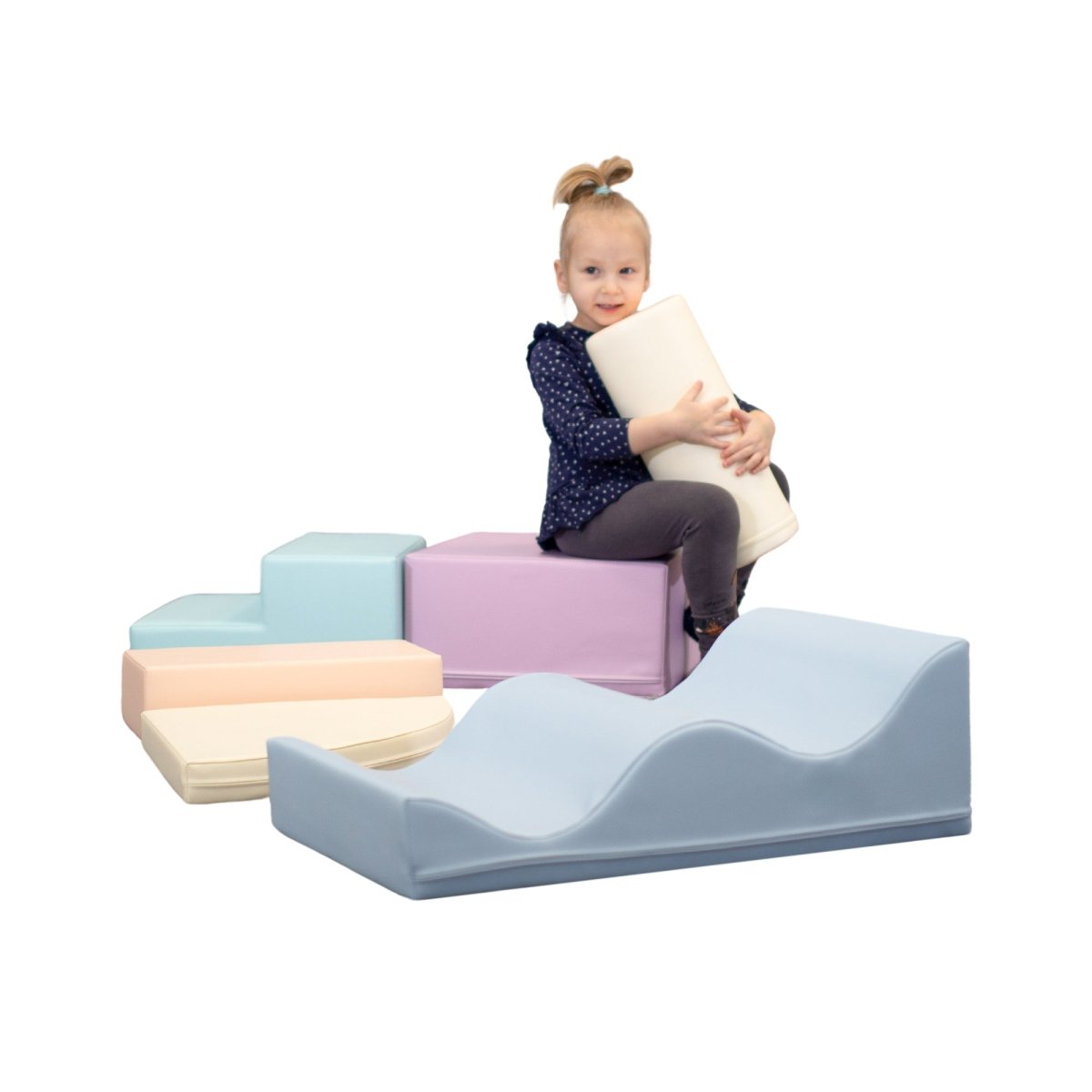 Soft Play Set - Explorer-Climber-IGLU Soft Play-light pastel-Natural CuteNest