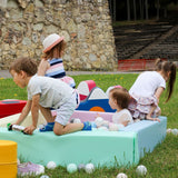 Soft Play Square Ball Pit - Ball Play Heaven-Ball Pit-IGLU Soft Play-white-Natural CuteNest