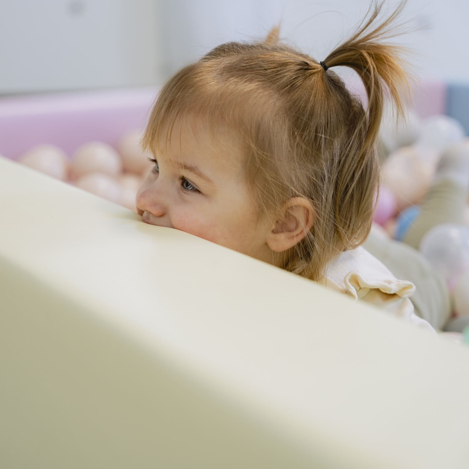 Soft Play Square Ball Pit - Ball Play Heaven-Ball Pit-IGLU Soft Play-white-Natural CuteNest