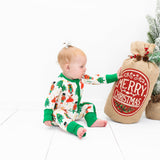 Zip Romper in Nutcracker - Natural CuteNest