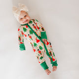 Zip Romper in Nutcracker - Natural CuteNest